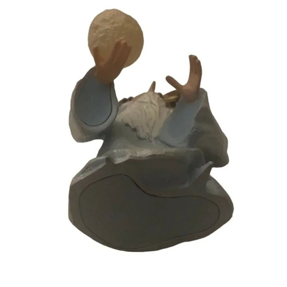 Vintage "Santa Claus is Coming to Town" Winter Warlock ClipOn Christmas Ornament - Picture 5 of 5